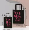Sacos de papel kraft espessados com impressão de logotipo, pequenos sacos de papel kraft de mão para presentes, sacos de papel para embalagem de take-away e catering atacado