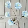 Arranjo de Flores Artificiais Azuis de Luxo para Casamento Arranjo Floral DIY Arranjo de Flores para Janela de Shopping Center ao Ar Livre Paisagismo com Flores Artificiais