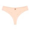 Tanga Sexy Sin Costuras Hilo de Hielo Una Pieza Ropa Interior Deportiva de Yoga Europea y Americana Talla Grande Anillo Metálico Ropa Interior en T para Mujer