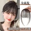 Air Bangs Peruca Feminina Fina Frente Cartoon Qi Bangs Cyber Celebridade Natural Beleza Reparo Ultra-fino Peruca Francesa Franja