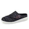 Primavera 2025 Nuevos Zapatos Anchos Transpirables para Caminar de Talla Grande Transfronterizos para Mujer, Slip-on, Zapatos para las Cuatro Estaciones, Pantuflas Baotou de Pareja