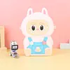 En Stock Nuevo Peluche Labubu de Silicona de Ciudad Bolso Bandolera Lindo Labubu Colorido Bandolera de Hombro