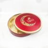 Oferta Especial da Fábrica de Latas de Dongguan Caixa de Embalagem Portátil de Folha de Flandres Personalizada com Zíper Redondo