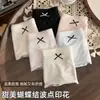Pantaletas de seda de hielo sin costuras para mujer, diseño fresco de lunares, ligeras y que no se sienten, seda antibacteriana 10A con entrepierna extendida, pantaletas de máscara de seda de hielo