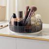 Estante de Almacenamiento Creativo Gris de Lujo Ligero para Mesa Giratorio 360 Grados Estante de Almacenamiento con Subcompartimentos para Baño Estante de Almacenamiento de una Sola Capa 3463