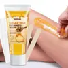 Comercio Exterior Transfronterizo Sumax Cera Depilatoria Totalmente Inglesa 50g + 2 Palitos de Madera + 3 Hojas Depilatorias para Todo el Cuerpo, Piernas, Brazos y Axilas