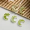 Novas Explosões Estilo Fada Celebridade Acessórios de Esmalte Colorido Meia-Lua Multicolor Misturado DIY Pequenos Acessórios de Joia Pulseira Colar