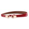 Cinturón de Cuero para Mujer Dropshipping, Cinturón Delgado de Cuero a la Moda, Decoración para Falda y Suéter, Cinturón Simple y Versátil Estilo Coreano
