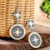 Pendientes de Gota de Aceite Caliente Temu Aleación Mult piezas Vintage Exquisitos Pequeños Bohemios Accesorios Populares Yiwu Mayorista