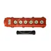 Interruptor Impermeable COB-63 8 Botones Arriba, Abajo, Izquierda y Derecha Delantero y Trasero Interruptor de Grúa Interruptor de Conducción