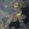 Tela Jacquard de Lujo de Fábrica Hilo Teñido de Alta Precisión Floral Tridimensional Poliéster Chaleco Hanfu Abrigo de Trinchera Ropa de Moda