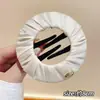Pinza de pelo elegante para mujer, pinza de torsión de alta gama para la parte posterior de la cabeza, pasador floral, accesorio para el cabello, pinza de pico de pato