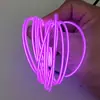 Fio de Luz Fria EL Fio Luminoso Ultrafino DIY Artesanal Flexível Tira de Luz Neon Placa de Luz Decorativa Palavras Tira de Luz de Ambiente Outros