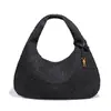 Bolsa de Ombro Grande de Alta Qualidade Popular da Amazon, Bolsa de Axila Vintage em Camurça, Bolsa Hobo Bolinho
