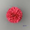 Crisantemo de cabeza grande de simulación diámetro 9 cm ping pong crisantemo corsage DIY con tocado de flor flor de muñeca para baile