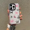 Funda para teléfono Apple 17 Pro Max estilo japonés y coreano, dulce y genial, adecuada para chicas, compatible con iPhone 15, agujero grande, funda suave de silicona de cobertura total