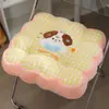 Almofadas Quadradas de Outono e Inverno, Almofadas de Cadeira, Almofadas de Assento para Escritório, Almofadas Espessas para Bumbum de Estudantes em Dormitórios e Salas de Aula Que Não Cansam Após Sentar por Muito Tempo