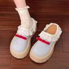Sandálias Birkenstock Rosa Retro Versáteis de Bico Redondo com Solado Grosso para Mulheres 2025 Novo Verão Calçados para Uso Externo Aumentadoras Antiderrapantes Chinelos