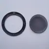 Anillo negro brillante + Cubierta de red para altavoz de malla de hierro Cubierta de red para bocina Cubierta de red para subwoofer de coche Cubierta de red decorativa para silla de masaje