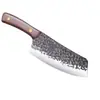 Cuchillo de cocina Longquan para picar y rebanar, mango de madera de ala de pollo, cuchillo afilado para mujer, puesto de venta caliente en ríos y lagos, cuchillo de cocina