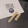 Adecuado para Samsung GT3 pro correa de cuero impresa marca grande Doble G reloj inteligente 22MM 20MM correa de reloj gtr