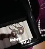 Juego de Joyería para Boda: Collar de Perla con Cuentas Plateadas en Forma de Lágrima, Accesorio para Vestido, Cadena para Clavícula de Perla de Concha Sonriente Color Blanco Roto