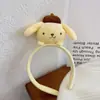 Diadema de Felpa para Niñas Sanrio Melody Gui Dog Lavar la Cara Borde Ancho No se Inclina Linda Diadema para la Cabeza de Dibujos Animados