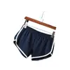 Shorts Deportivos Transpirables para Mujer Verano para Casa Casual Color Sólido Moda Yoga Pantalones de Playa Color Caramelo Hot Pants Shorts