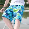 Calças de Praia Masculinas Shorts Calças de Cinco Pontos Masculinas Tamanho Grande Calças de Comprimento Médio Shorts Largos Casuais Calças de Secagem Rápida