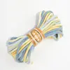 Hilo de Algodón Hilado en Anillo de Color Degradado de 3 mm, Accesorios para Cuentas, Cuerda para Tejer DIY Hecha a Mano, Cuerda de Nudo Chino, Venta al por Mayor del Fabricante