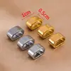 10x Fivela de Conexão de Aço Inoxidável 5mm Preservação de Cor Joias Colar Pulseira Acessórios Joias DIY Suprimentos Manuais