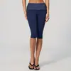 [Em Estoque] Calças Capri Transfronteiriças para Corrida ao Ar Livre, Fitness, Yoga, Shorts Esportivos de Bolinhas com Cintura Dobrável Escovada
