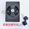 Cilindro de Cerradura para Archivador Metálico, Cerradura para Puerta de Cajón de Gabinete con Ruedas, Cerradura para Gabinete de Taquillas, Cerradura para Archivador, Cerradura para Estantería Compacta