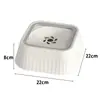 Tigela de água flutuante para cães que não molha a boca, tigela flutuante para animais de estimação, tigela de água flutuante anti-respingo para gatos