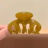 Presilha de cabelo grande de bolinhas para mulheres com cabelo grosso, modelo novo de alta qualidade 2026, grampo para coque na parte de trás da cabeça, acessório de cabelo tipo pinça de tubarão
