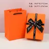 Caja de Regalo Creativa Más Bolso Caja Pequeña Caja Vacía Caja de Regalo Naranja Caja Vacía Rosa Nueva Caja de Regalo para Hombres y Mujeres