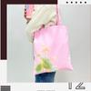 Bolsa de Lona Bolsa de Lona Cultural para Viajes por la Ciudad Bolso de Mano de Algodón Estilo Chino Bolso de Hombro para Estudiante