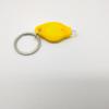 Mini colgante de llave de diamante linterna de llavero LED uv395 luz púrpura lámpara de llave iluminación luz blanca linterna de plástico
