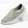 Fengbu 0025 Primavera Nuevo Transpirable Slip-On Slip-Ons, Zapatos Casuales Versátiles de Suela Suave para Hombre, Zapatos de Moda para Hombre