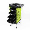 Stock Listo Al Por Mayor Carrito Ampliado para Herramientas de Peluquería Estiloso Estante de Almacenamiento Multifuncional para Barbería Carrito de Almacenamiento