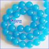 Cuentas sueltas para manualidades Piedra de Xinjiang cuentas redondas brillantes de 10 mm Click N multicolor opcional 4,5 yuanes/10 piezas