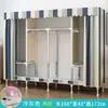 Armario de Tela Sencillo para Dormitorio del Hogar Habitación de Alquiler, Marco Completamente de Acero, Resistente y Duradero, Armario de Tela Económico para Almacenamiento en Apartamentos Pequeños