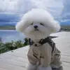 Pantalones a prueba de polvo para perros, duraderos, resistentes a la suciedad, a prueba de insectos, impermeables, elegantes y protectores para las patas; ropa linda para mascotas, resistente a la suciedad