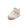 Sapatos Balabala para Bebês e Crianças Pequenas, Sapatos de Bebê para Meninos e Meninas, Tênis de Cano Alto Forrados com Lã, Versáteis Sapatos Novos para Outono e Inverno