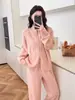 2025 Novo Conjunto Casual de Suéter com Zíper Duplo de Tricô Torcido + Calça Wide Leg para Mulheres