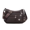 Bolsa feminina bolsa 2023 outono e inverno nova cor sólida pequena quadrada bolsa moderna moda grande capacidade bolsa de ombro bolsa carteiro transfronteiriça