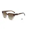 Gafas de sol retro de alta gama transfronterizas europeas y americanas, gafas de sol polarizadas de moda con montura cuadrada, gafas de alta gama versátiles de lujo ligero