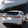Adecuado para Toyota 21 Harrier parachoques trasero modificado tira decorativa brillante galvanizada accesorios especiales Venza