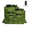 Bolsa de rafting portátil multifuncional para atividades ao ar livre, bolsa à prova d'água de 6 peças, bolsa de armazenamento à prova d'água, bolsa de acabamento, bolsa de secagem, local