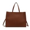 Textura de Letra em Relevo Grande Capacidade 2025 Nova Moda Verão Retrô Bolsa de Ombro Único para o Dia a Dia Bolsa Tote de Mão Bolsa Grande
